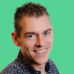 Portret van Maarten Kleingeld, huisstijlcoördinator bij ProRail